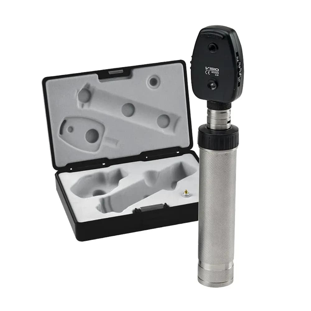 OFTALMOSCÓPIO ILUMINAÇÃO XENON HALÓGENA 2,5V VISIO 2000 MD