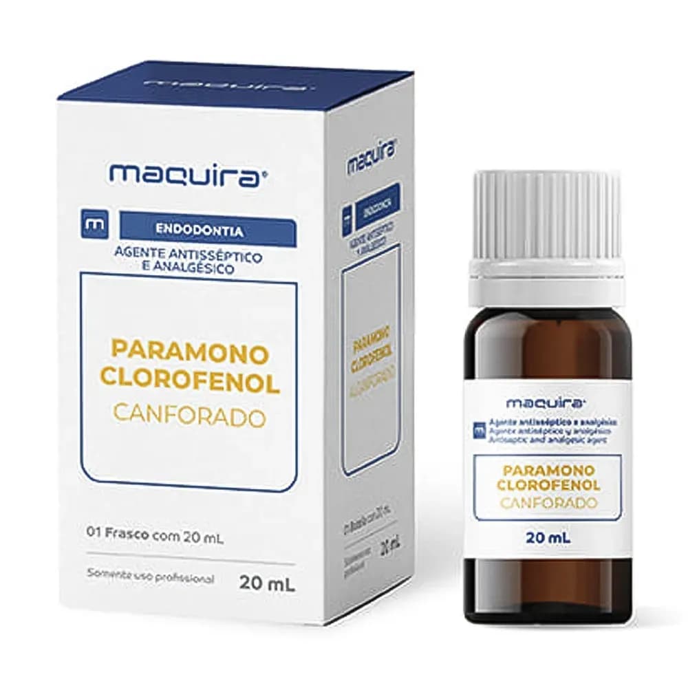 PARAMONOCLOROFENOL CANFORADO ANALGÉSICO E ANTISSÉPTICO 20ML MAQUIRA