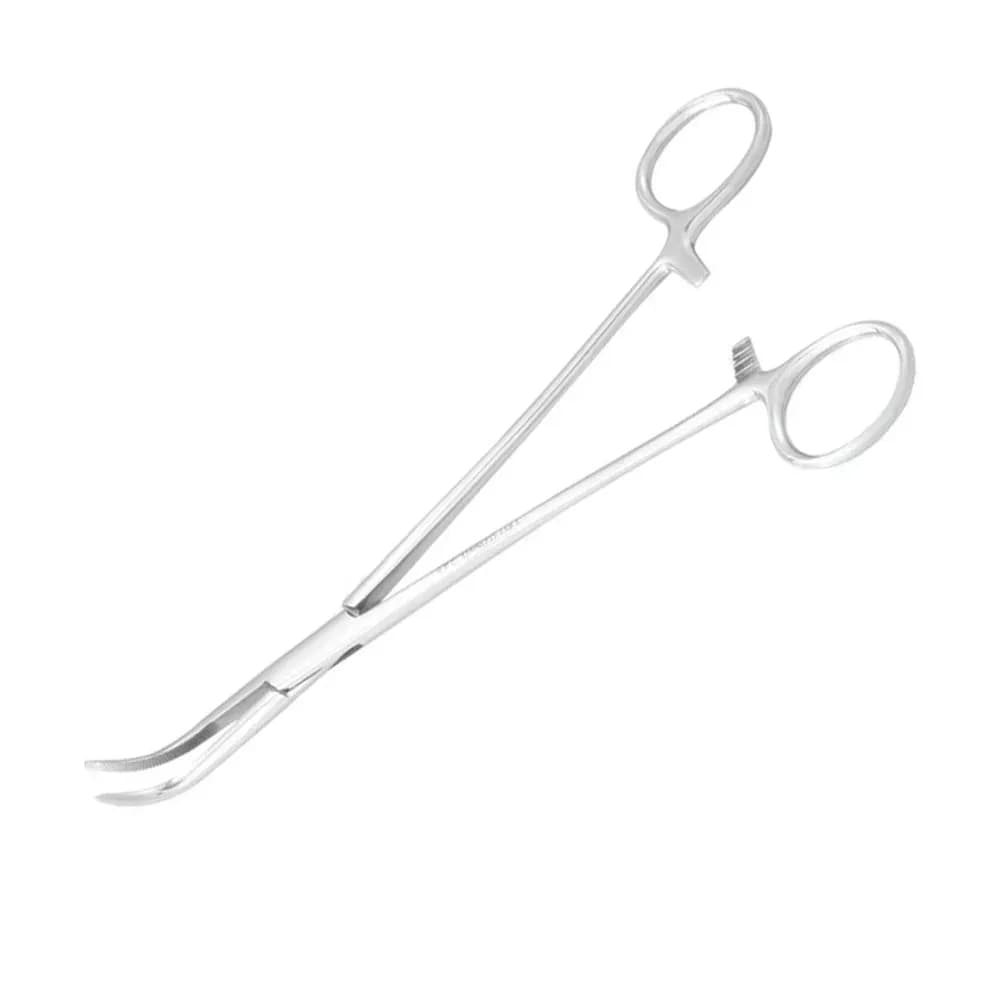 PINÇA HEMOSTÁTICA CIRÚRGICA MIXTER BABY EM AÇO INOX 16CM ABC