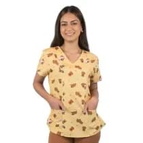 Blusa Scrub Feminina Capivara