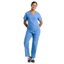 Pijama Scrub Feminino Easy Azul - Dra. Cherie