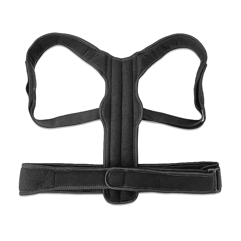 CORRETOR POSTURAL ORTOPÉDICO ÚNICO 2.0 PRETO UNISSEX IDEAL