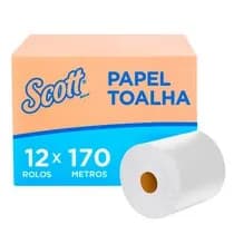 Papel Toalha Folha Simples Rolo