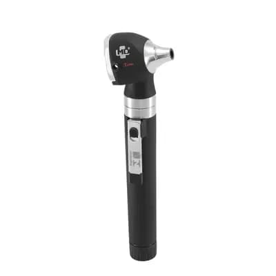 Otoscópio MD 2.5V OMNI 3000 Led Fibra Optica C/Estojo Preto