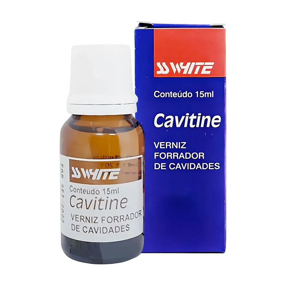 VERNIZ FORRADOR DE CAVIDADES PARA SENSIBILIDADE 15ML CAVITIN SSWHITE