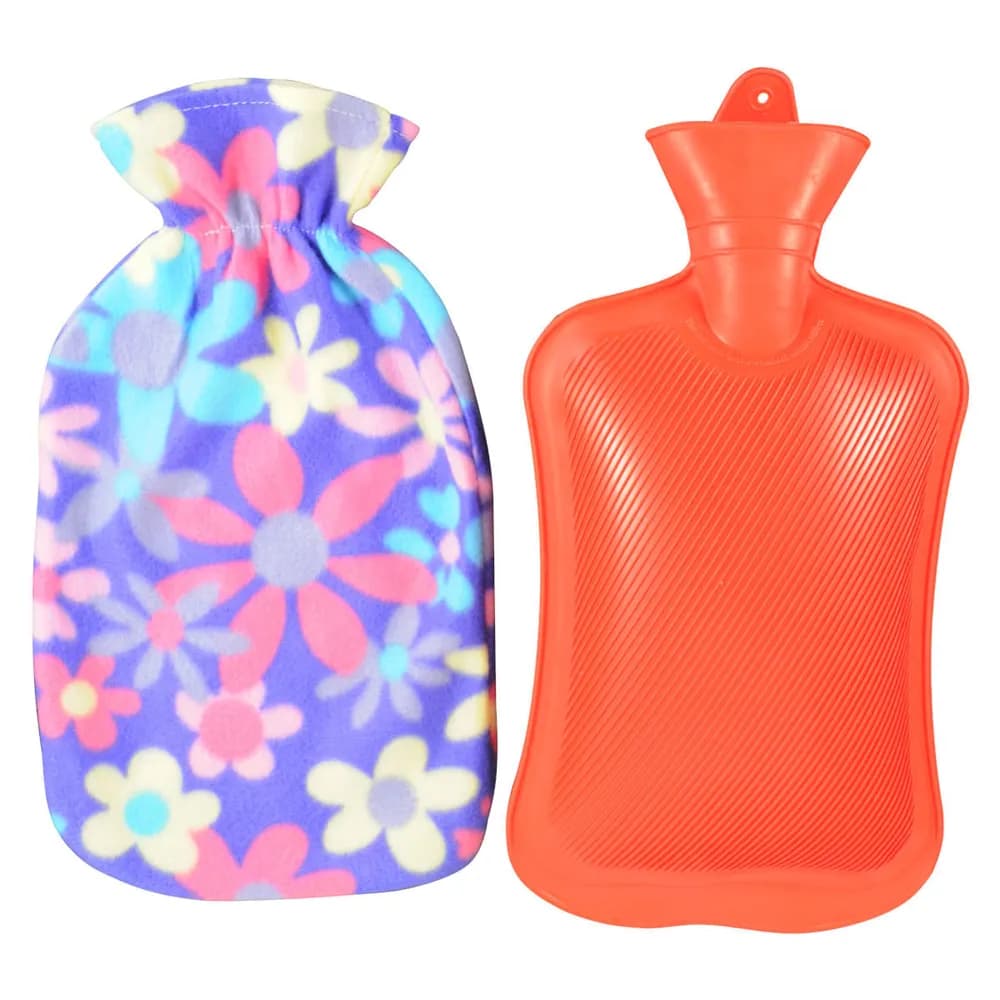Bolsa Água Quente Vermelha 1l com Capa