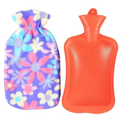 Bolsa Água Quente Vermelha 1l com Capa