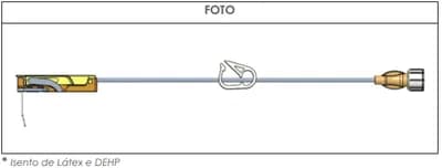 Canula para Punção para Port. de Infusão com Disp. de Segurança – Polymed