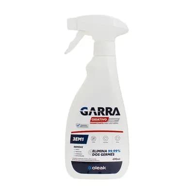 DESINFETANTE LIMPADOR MULTIUSO GARRA OXIATIVO 490ML OLEAK