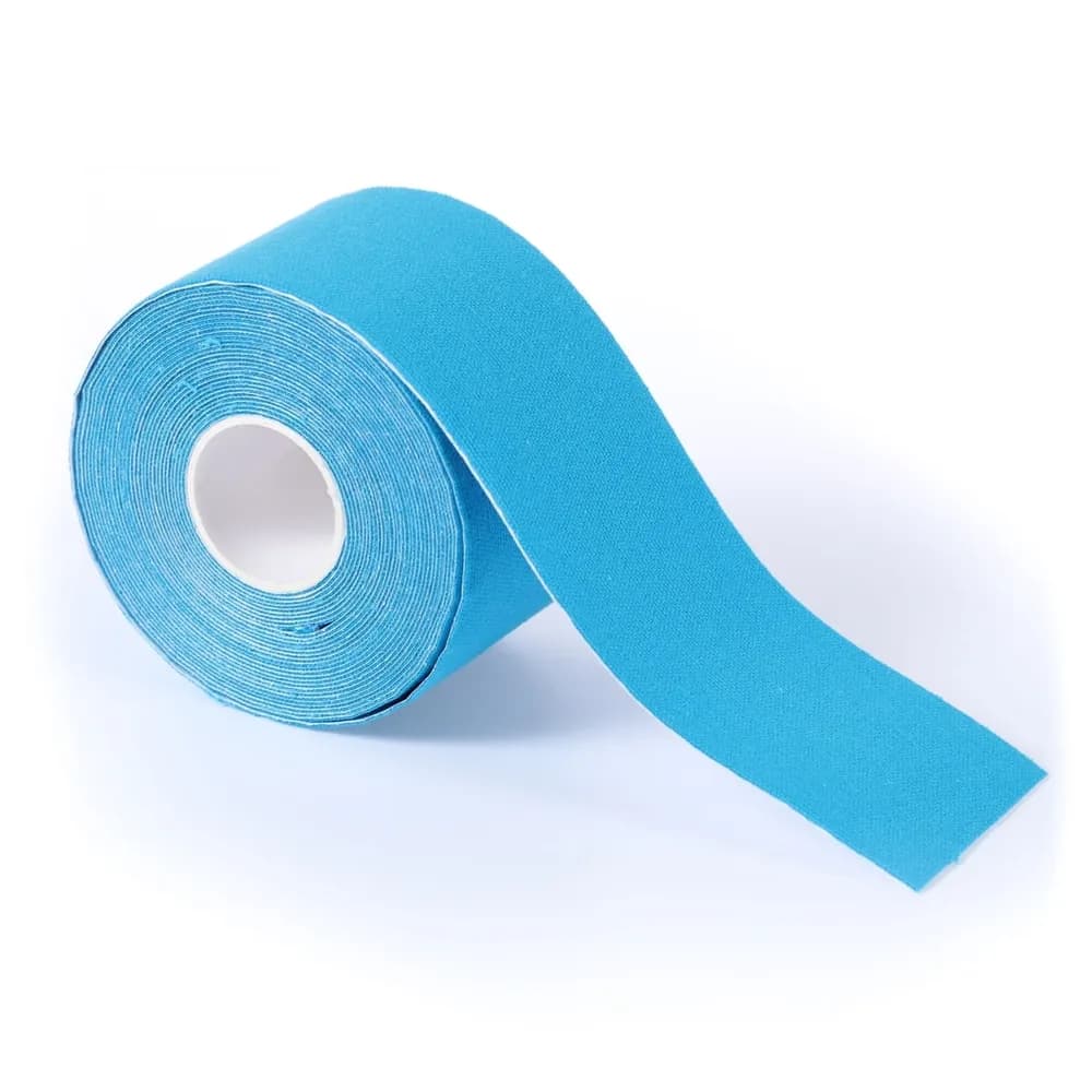 Fita Kinesio Esporte Azul Claro 5cm x 5m - CZ Major