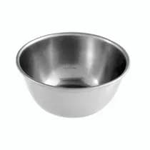 Cuba Inox Redonda para Assepsia 8,5x3,6cm 160ml - Fava