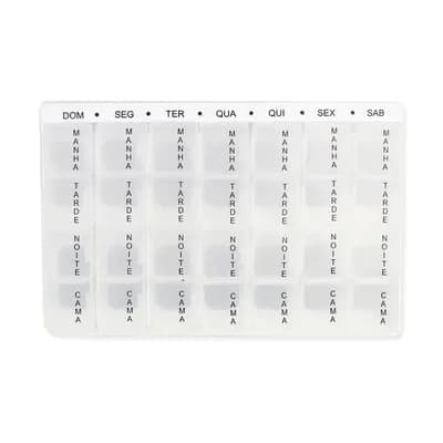 PORTA COMPRIMIDOS PILL BOX 28 COMPARTIMENTOS G-LIFE