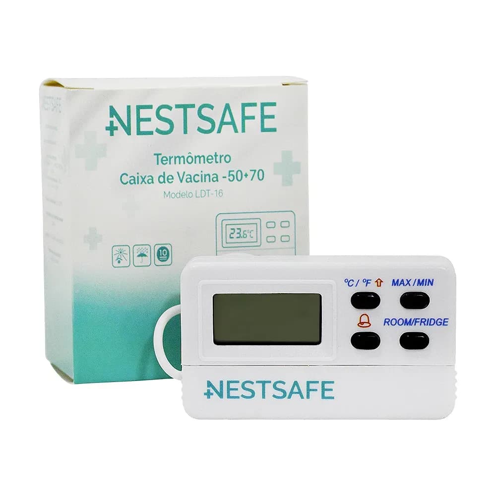 TERMÔMETRO DIGITAL -50+70 PARA CAIXA DE VACINA NESTSAFE