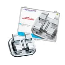 Bráquete Metálico Edgewise Advanced Series 0,022 - 10 casos - Orthometric