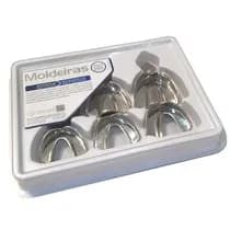 Moldeira Lisa Adulto Inox Para Desdentado