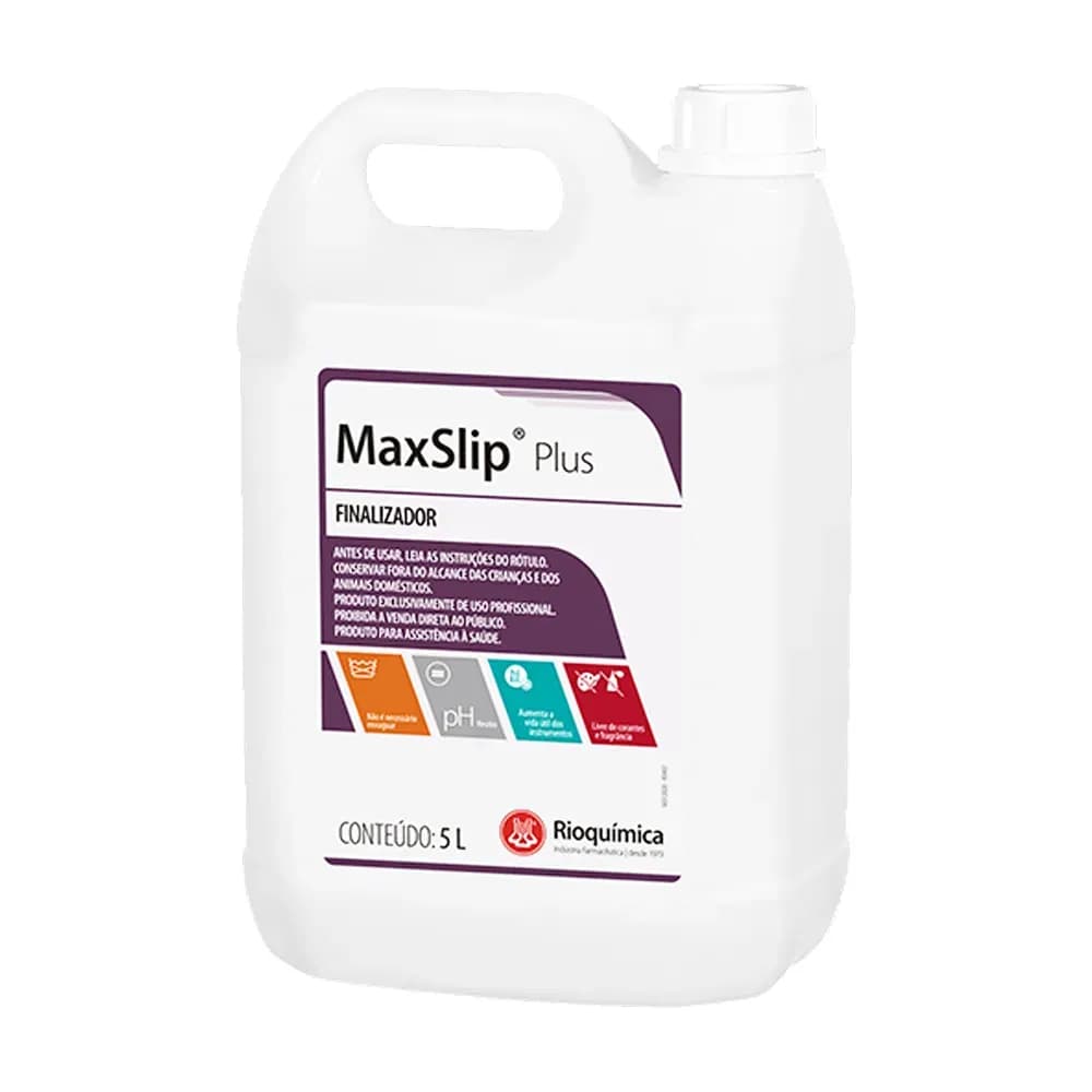 FINALIZADOR MAX SLIP PLUS CONCENTRADO 5L RIOQUÍMICA