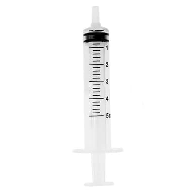 Seringa Descartável 5mL Slip com 100 Unidades - VitalGold