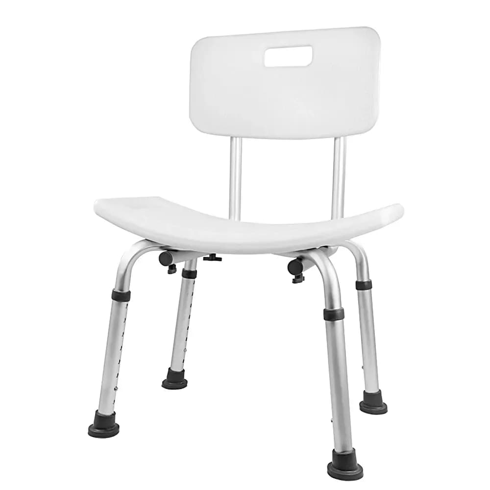 BANQUETA PARA BANHO COM REGULAGEM MOBIL 100KG COM ENCOSTO