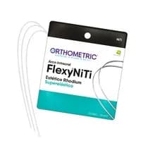Arco Flexy NiTi Esthetic Rhodium Redondo - Orthometric