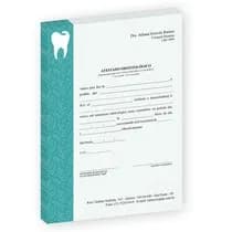 Atestado Linha Class Arabescos Dental Verde