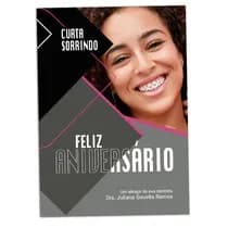 Cartão de Aniversário Curta Sorrindo Orto