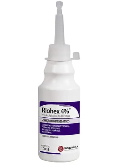 Clorexidina 4% Degermante Rioquímica Antisséptico