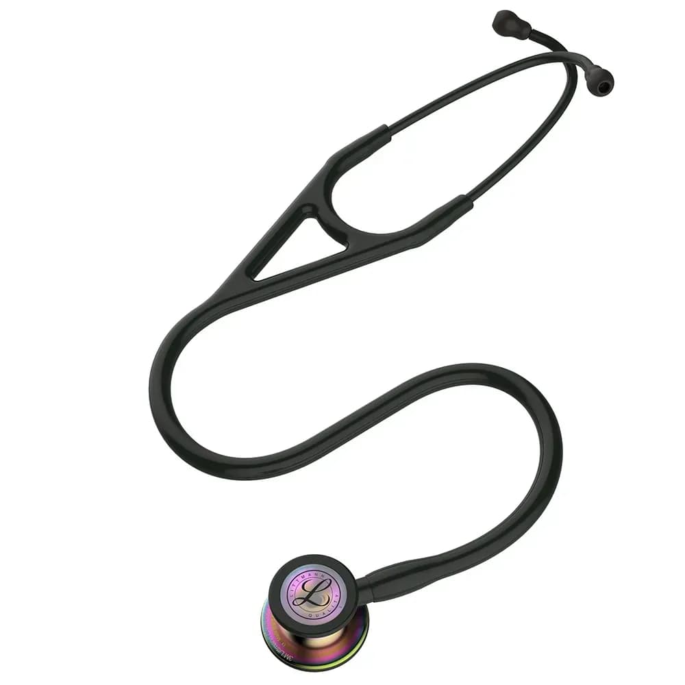 ESTETOSCÓPIO LITTMANN CARDIOLOGY IV 6165 PRETO E RAINBOW 3M