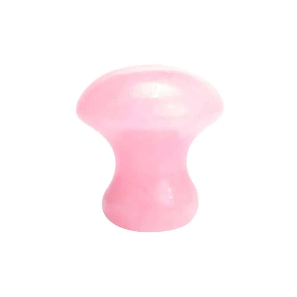 PEDRA COGUMELO DE QUARTZO PARA MASSAGEM COR ROSA SMART GR