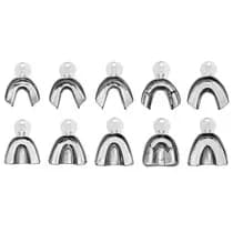 Kit Moldeira Inox Adulto Lisa - Tecnodent