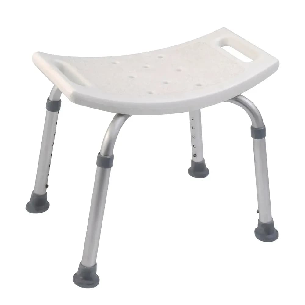 BANQUETA PARA BANHO COM REGULAGEM 80KG SEM ENCOSTO MOBIL