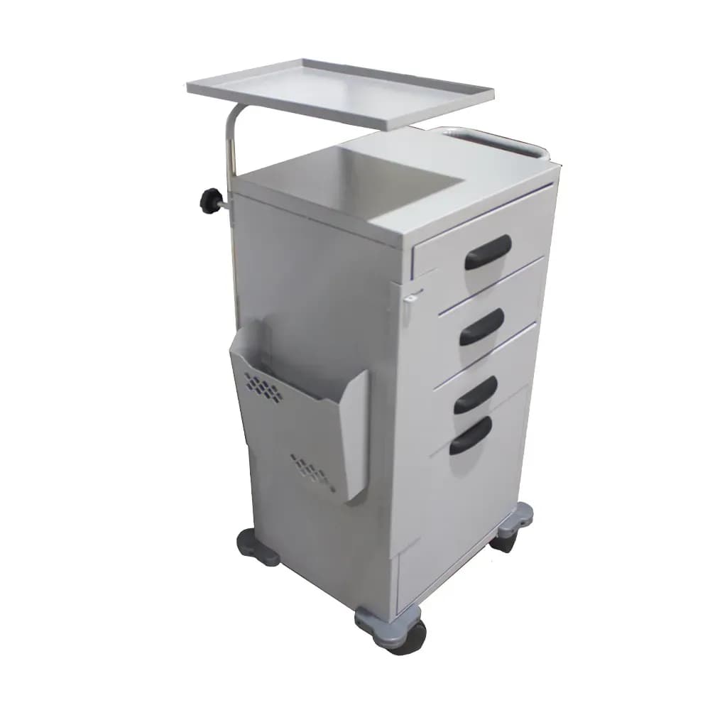 CARRO DE EMERGÊNCIA STANDARD COM 3 GAVETAS S-8624 MOVEISMED