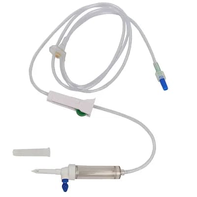 EQUIPO MACROGOTAS PINÇA ROLETE C/INJETOR LATERAL C/RESPIRO