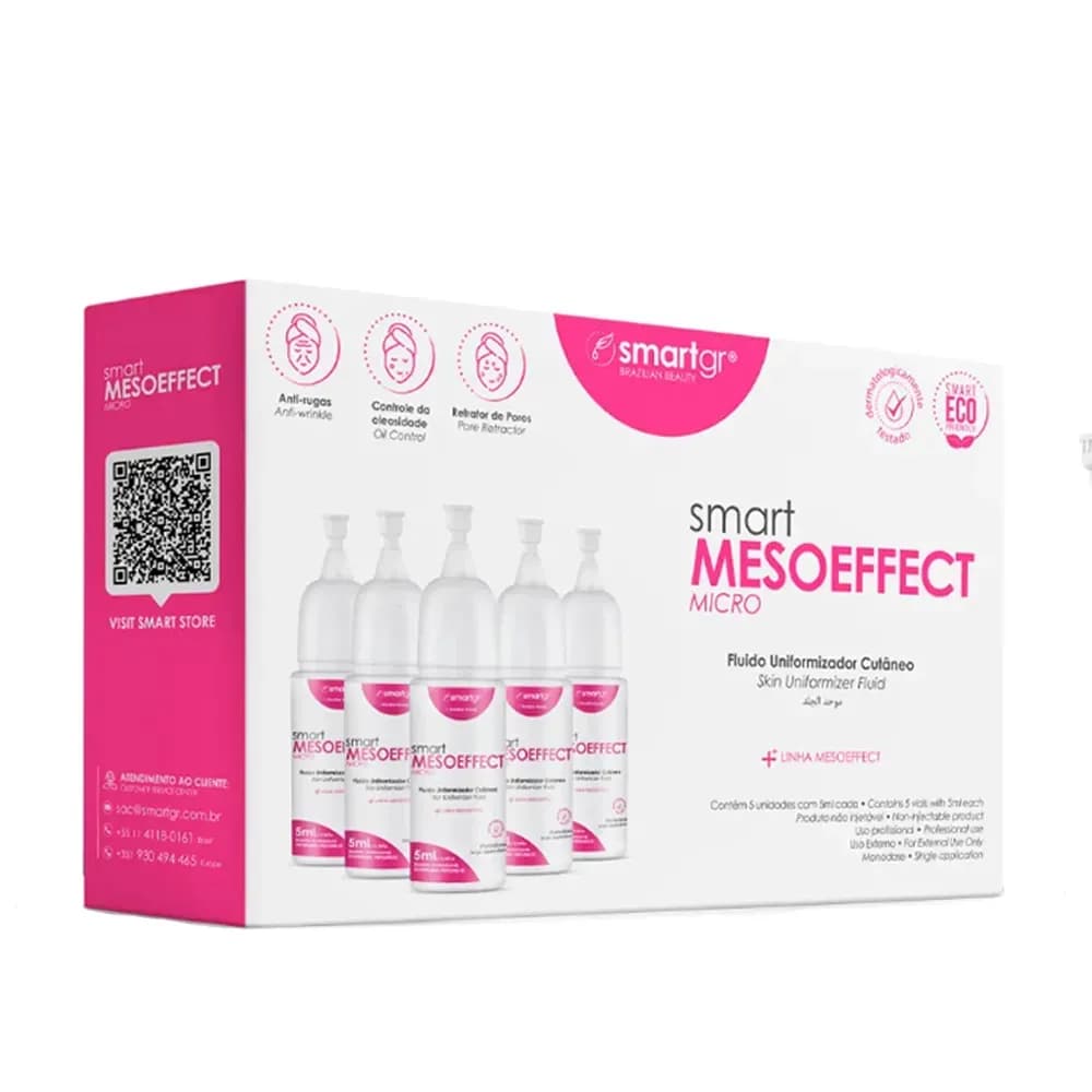 FLUIDO FÁCIAL ANTI-RUGAS MESOEFFECT LIKE 5ML C/05UN SMART GR