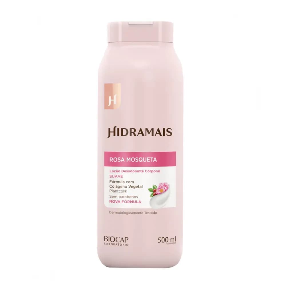 LOÇÃO HIDRATANTE CORPORAL ROSA MOSQUETA 500ML HIDRAMAIS