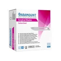 Lâmina de Bisturi Descartável Paramount Aço Carbono - Boma