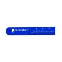 Régua Endodôntica Milimetrada Alumínio 30mm Azul - Microdont