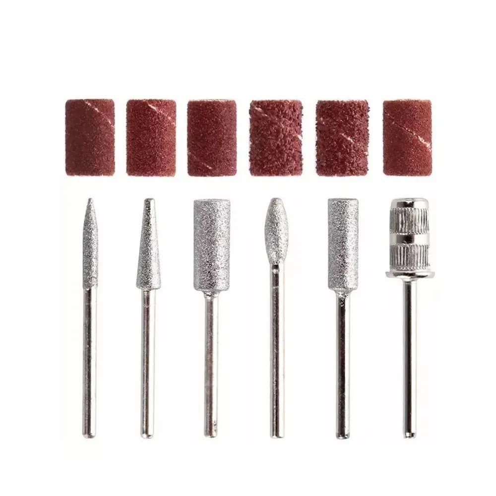 KIT BROCAS PARA POLIMENTO DE UNHAS 6 UNIDADES SANTA CLARA