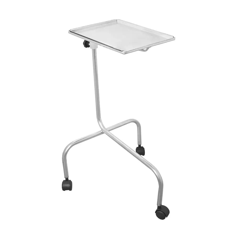 MESA MAYO HOSPITALAR EM AÇO INOX PARA INSTRUMENTOS MOVEISMED
