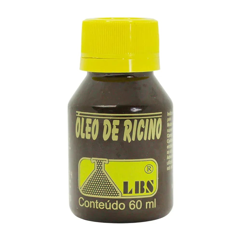 ÓLEO DE RÍCINO PARA HIDRATAÇÃO 60ML LBS