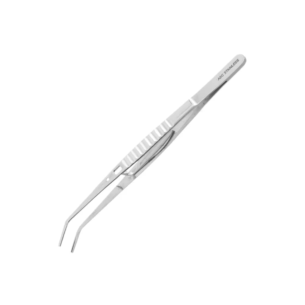 PINÇA PARA CONE OU PIVO COM TRAVA EM AÇO INOX 15CM ABC
