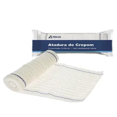 Atadura Crepe 12cm x 1,8m Neve