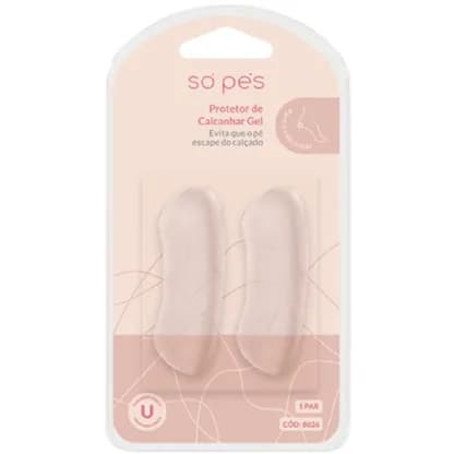 Protetor de Calcanhar Gel Pacote com Par - 8026