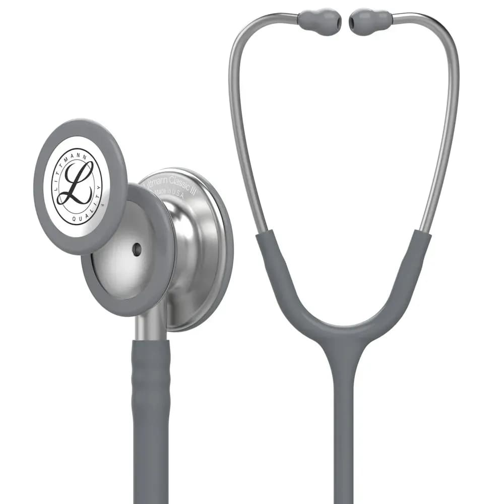 Estetoscópio Adulto/Pediátrico Littmann Classic III 5621 Cinza HB004407480