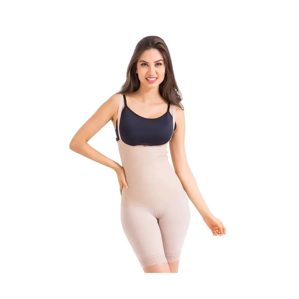 BERMUDA MODELADORA CORSELET COR CHOCOLATE TAM P ESBELT