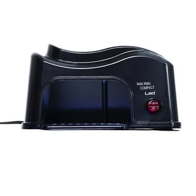 CABINE DE UNHA DE GEL E ACRIGEL LED PORTÁTIL PRETO MEGA BELL
