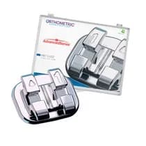 Bráquete Metálico Advanced Séries - MBT 0,022'' - Orthometric