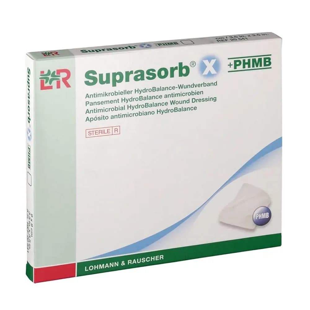 CURATIVO ANTIMICROBIANO PARA ÚLCERAS INFECTADAS 9X9CM LR
