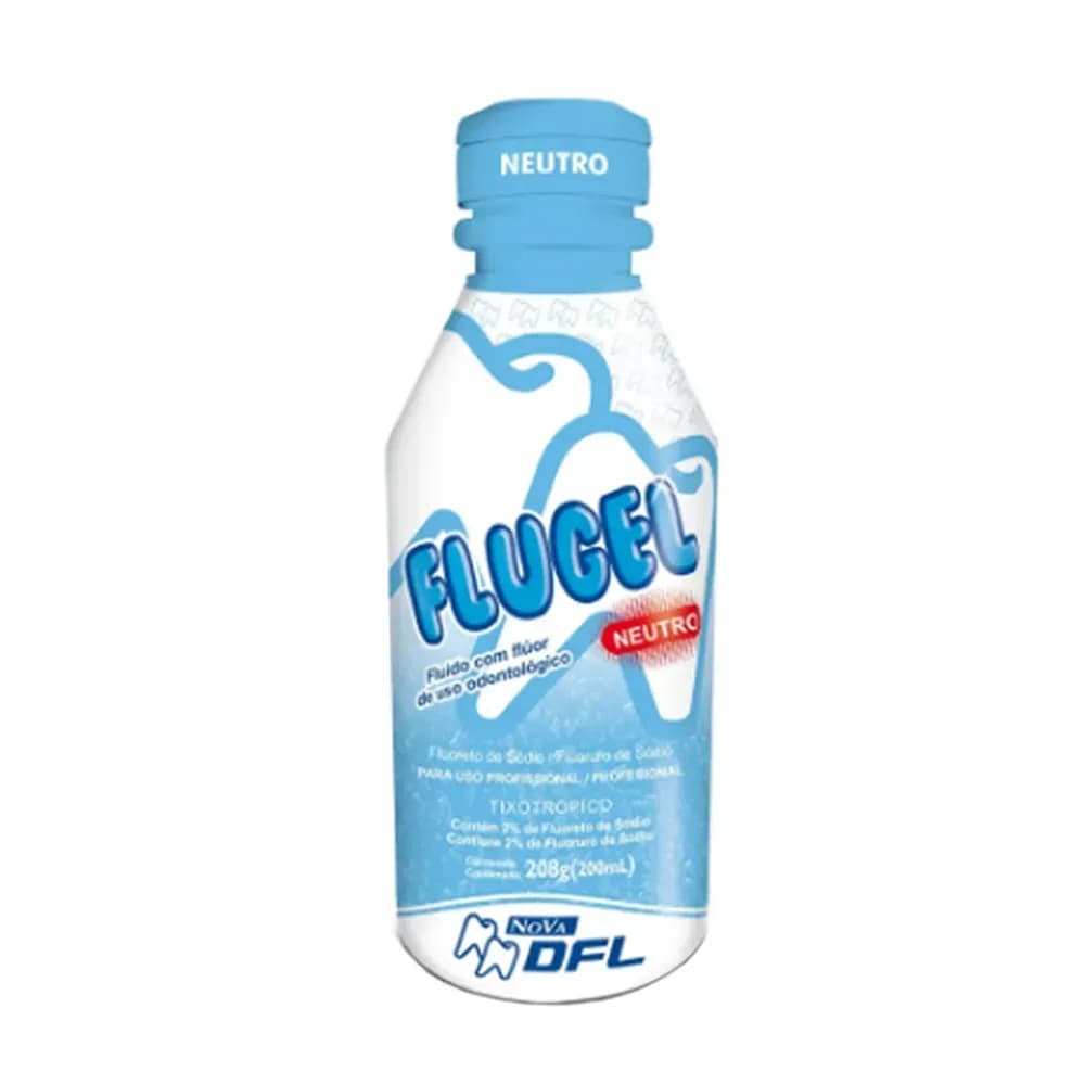 FLÚOR GEL FLUIDO COM FLÚOR GEL NOVA DFL A UN 200ML NATURAL