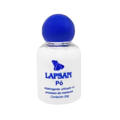 PÓ ADSTRINGENTE HEMOSTÁTICO CICATRIZANTE MANICURE 20G LAPSAN