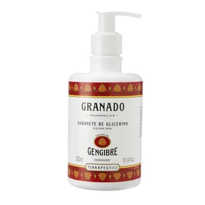 SABONETE LÍQUIDO GLICERINA GENGIBRE 300ML GRANADO
